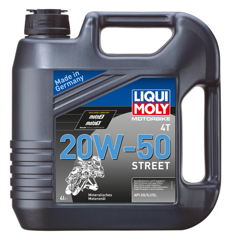 Aceite Moto 4T 20W-50 Street